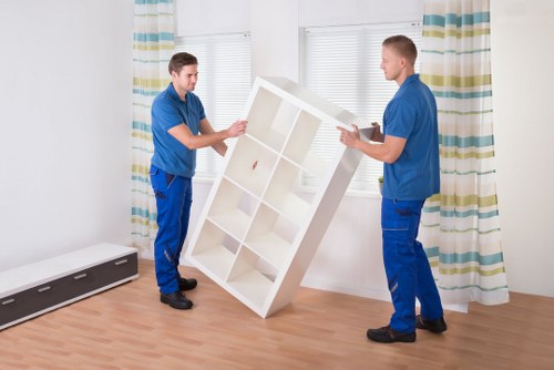 Shoreditch man and van helping with office or apartment move
