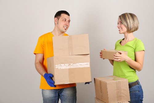 Local moving support for flats and apartments in Shoreditch