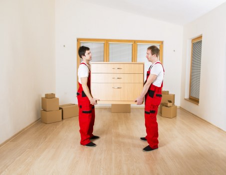 Furniture transport and delivery service in East London
